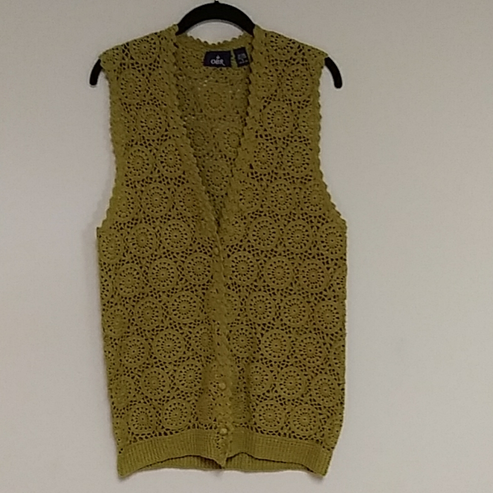 Crochet vest